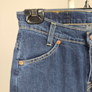 Vintage 1990s Levi’s Orange Tab Dark Wash Straight Leg Jeans Size 26