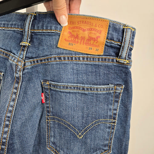 Levi’s 511 Slim Fit Jeans Medium Wash W29 L32