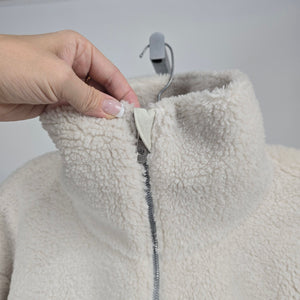 Lululemon Textured Fleece Cinchable Full Zip Jacket Size 8