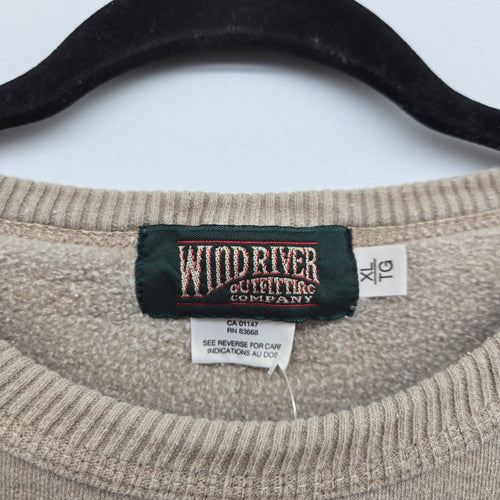 Wild River Outfitters Vintage Crewneck Sweatshirt Beige - Size XL