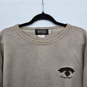Wild River Outfitters Vintage Crewneck Sweatshirt Beige - Size XL
