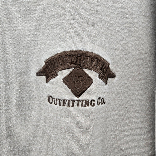 Wild River Outfitters Vintage Crewneck Sweatshirt Beige - Size XL