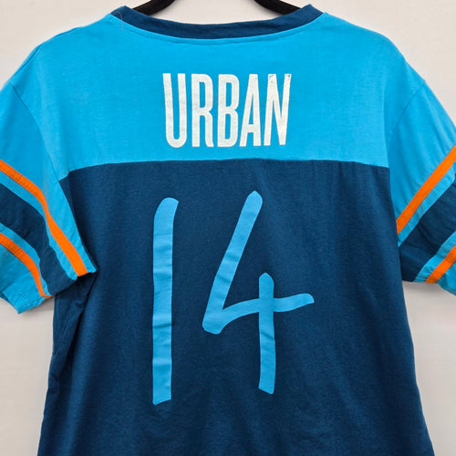 Keith Urban Light the Fuse Tour 2014 Football Jersey Style T-Shirt - Size M/L