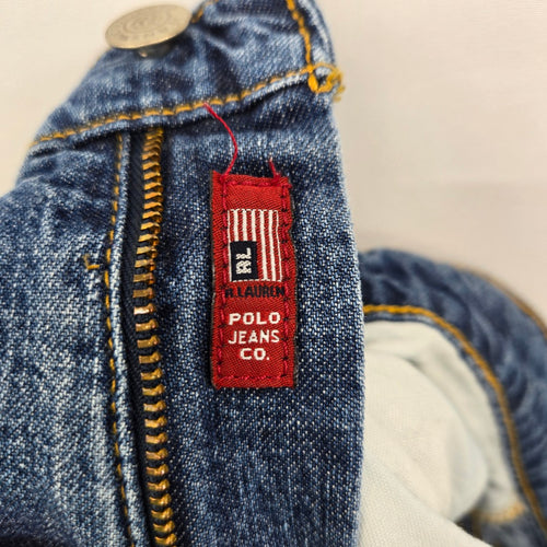 Polo Jeans Co Ralph Lauren Saturday Blue Straight Leg Jeans Size 10
