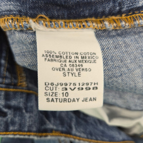 Polo Jeans Co Ralph Lauren Saturday Blue Straight Leg Jeans Size 10