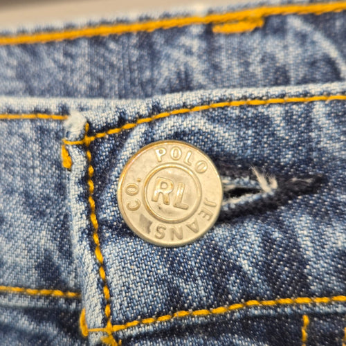 Polo Jeans Co Ralph Lauren Saturday Blue Straight Leg Jeans Size 10