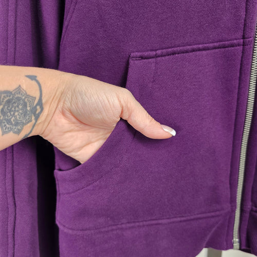 Lululemon Scuba Oversized Full-Zip Hoodie - Dramatic Magenta XL/XXL