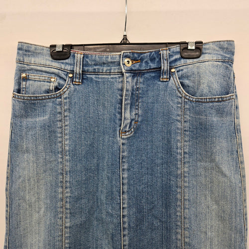 Tommy Hilfiger Medium Wash Denim Mermaid Skirt Size 10