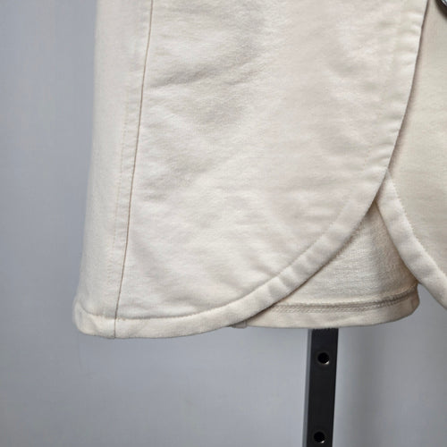 Neon Buddha Cream Long Button Front Tunic Jacket - Size M