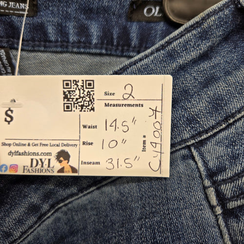 FDJ French Dressing Jeans Olivia Vintage Wash Bootcut Jeans Size 2