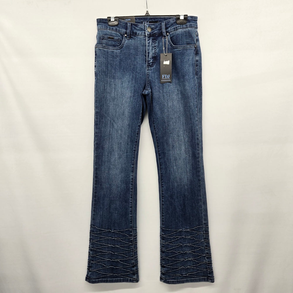 FDJ French Dressing Jeans Olivia Vintage Wash Bootcut Jeans Size 2