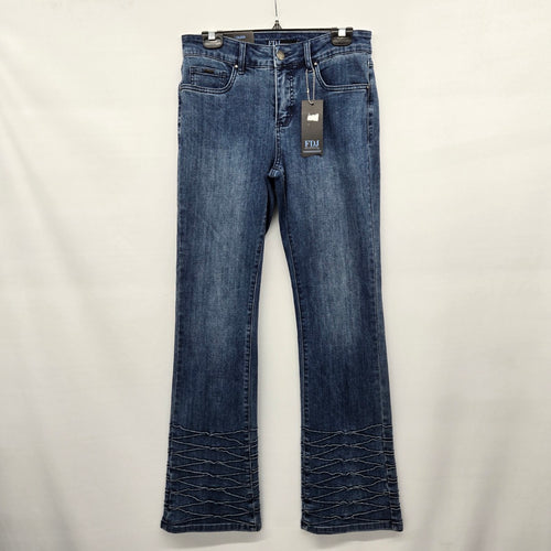 FDJ French Dressing Jeans Olivia Vintage Wash Bootcut Jeans Size 2