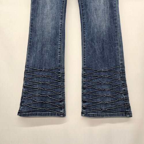 FDJ French Dressing Jeans Olivia Vintage Wash Bootcut Jeans Size 2