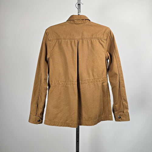 Levi's Utility Field Jacket Tan Brown 100% Cotton Military Safari -  Size M