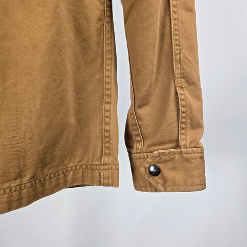 Levi's Utility Field Jacket Tan Brown 100% Cotton Military Safari -  Size M