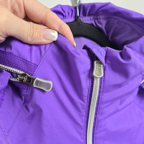 Lululemon Run: Hustle Jacket Power Purple – Size 8
