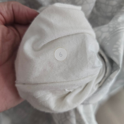 Lululemon Run Travel To Track Jacket Beachy Floral White Fossil – Size 6
