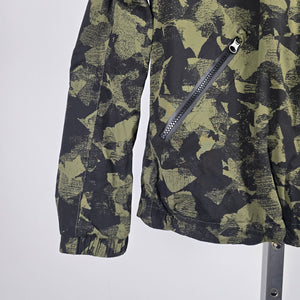 Lululemon Rise & Shine Jacket II Pop Cut Fatigue Green Black Size 8
