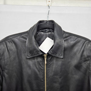 Boutique of Leathers Canada Black Genuine Leather Zip Jacket - Size 1-2X
