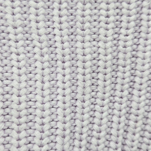 French Connection Lavender 100% Cotton Chunky Knit Sweater - Size S