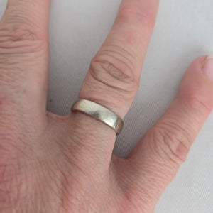 Tashi 925 Sterling Silver Wide Band Ring Size 7