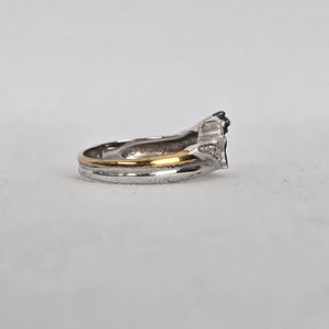 Disney Tinker Bell "Believe" Ring 925 Sterling Silver BGE Bradford Exchange Size 5.5