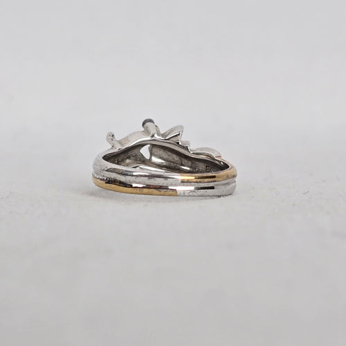 Disney Tinker Bell "Believe" Ring 925 Sterling Silver BGE Bradford Exchange Size 5.5