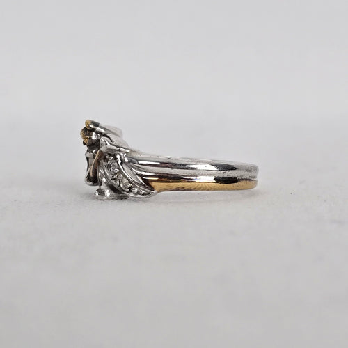 Disney Tinker Bell "Believe" Ring 925 Sterling Silver BGE Bradford Exchange Size 5.5