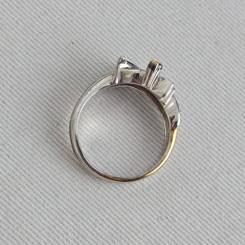 Disney Tinker Bell "Believe" Ring 925 Sterling Silver BGE Bradford Exchange Size 5.5