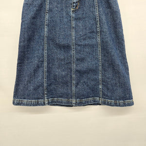 Columbia Women’s Denim A-Line Blue Stretch Cotton Jean Skirt - Size 4