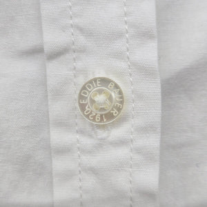 Eddie Bauer White Short Sleeve Button-Front Shirt Size XS