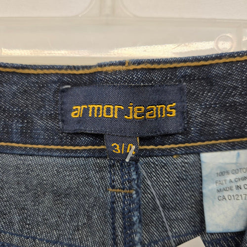Armor Jeans Dark Wash Denim Long Skirt - Size 3/4