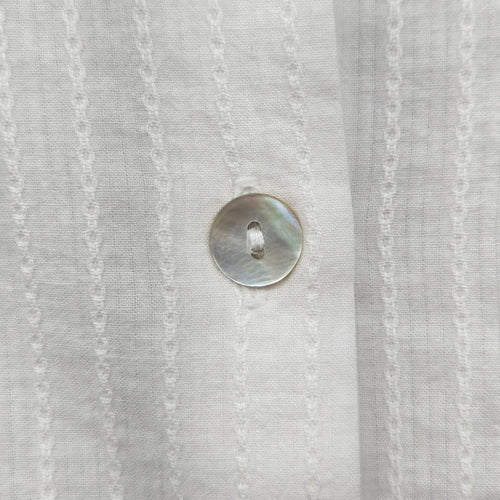 Buffalo David Bitton White Short Sleeve Button-Front Shirt - Size M