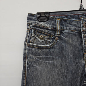Silver Jeans Medium Wash Distressed Skinny Jeans - Size 27