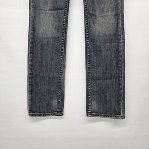 Silver Jeans Medium Wash Distressed Skinny Jeans - Size 27