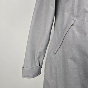 Patagonia Women's Gray Hooded Parka Shell Rain Jacket - Size M
