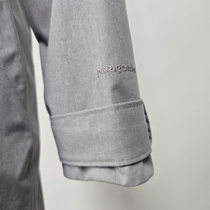 Patagonia Women's Gray Hooded Parka Shell Rain Jacket - Size M