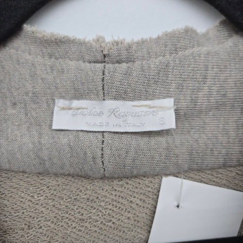 Dolce Ragazza Asymmetrical Button Cardigan Jacket - Size S