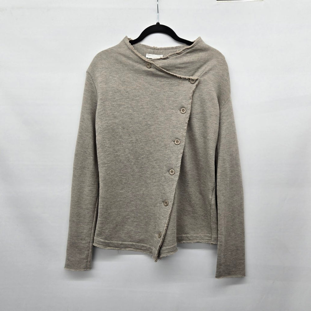 Dolce Ragazza Asymmetrical Button Cardigan Jacket - Size S