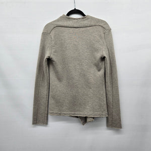 Dolce Ragazza Asymmetrical Button Cardigan Jacket - Size S