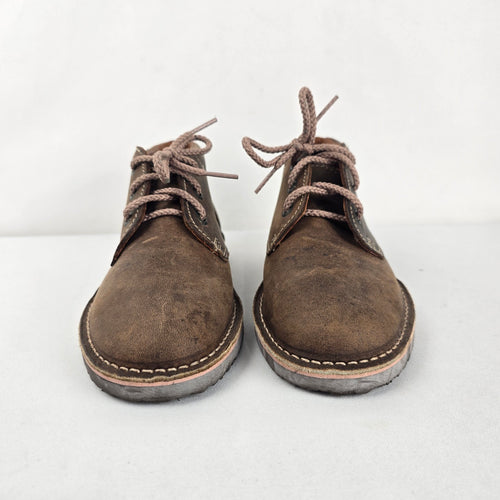 Wolverine World Adventure Brown Leather Chukka Boots Size 6.5