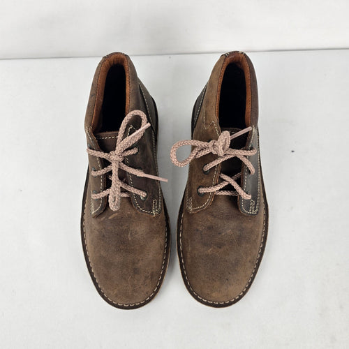 Wolverine World Adventure Brown Leather Chukka Boots Size 6.5