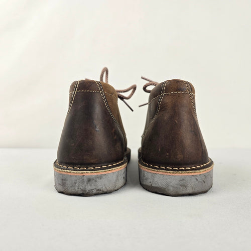 Wolverine World Adventure Brown Leather Chukka Boots Size 6.5