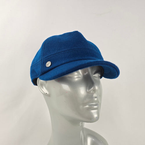 Pistil Designs Blue Wool Blend Cap Hat Adjustable