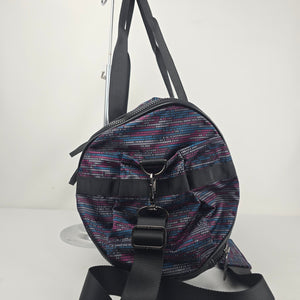 Lululemon SeaWheeze 2016 Run Ways Duffel Bag ASCII Regal Plum Tofino Teal