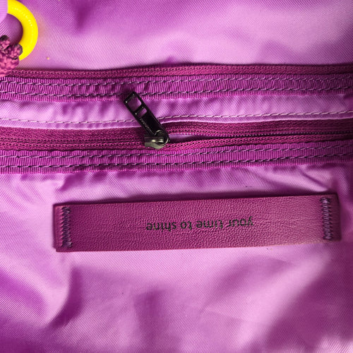 Lululemon SeaWheeze 2016 Run Ways Duffel Bag ASCII Regal Plum Tofino Teal