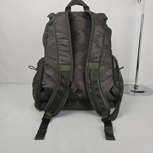Lululemon Travelling Yogini Rucksack Savasana Camo Fatigue Green Backpack