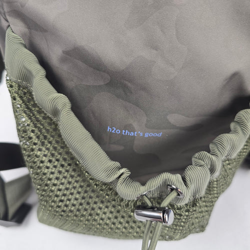 Lululemon Travelling Yogini Rucksack Savasana Camo Fatigue Green Backpack