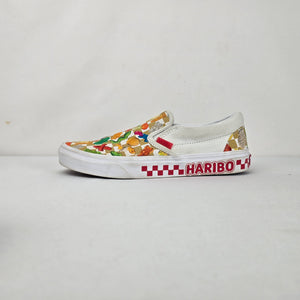 Vans x HARIBO Classic Slip-On Candy Checkerboard Sneakers Size 9