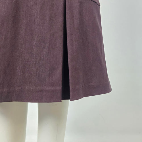 Stop Staring! Plum Purple Vintage-Inspired Wiggle Midi Dress - Size M/L